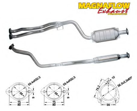 Катализатор MAGNAFLOW 85043