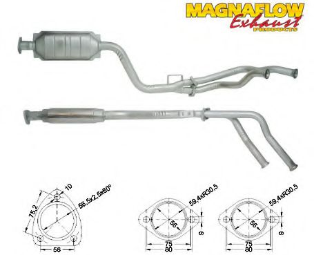 Катализатор MAGNAFLOW 85038