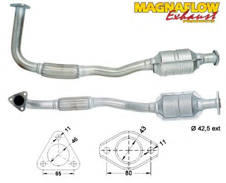 Катализатор MAGNAFLOW 81209