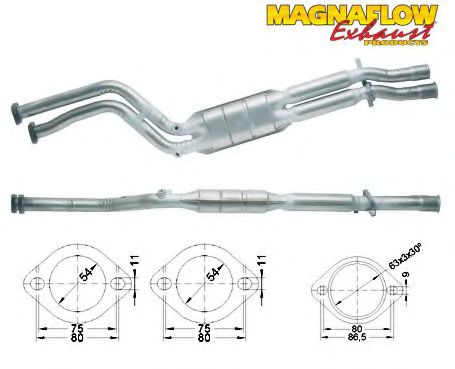 Катализатор MAGNAFLOW 80668