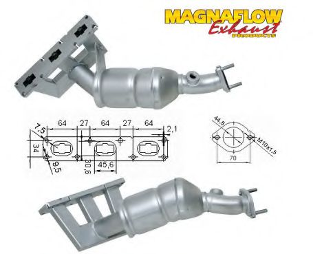 Катализатор MAGNAFLOW 70604