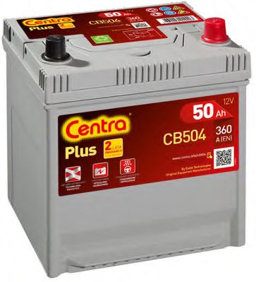 Стартерная аккумуляторная батарея; Стартерная аккумуляторная батарея CENTRA CB504