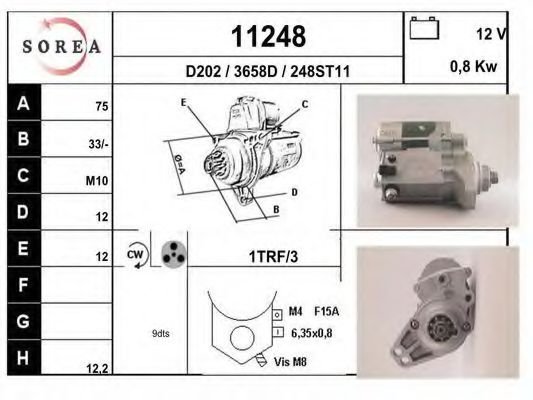 Стартер EAI 11248