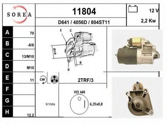 Стартер EAI 11804