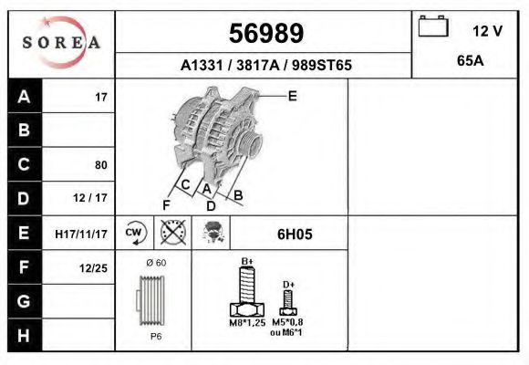 Генератор EAI 56989