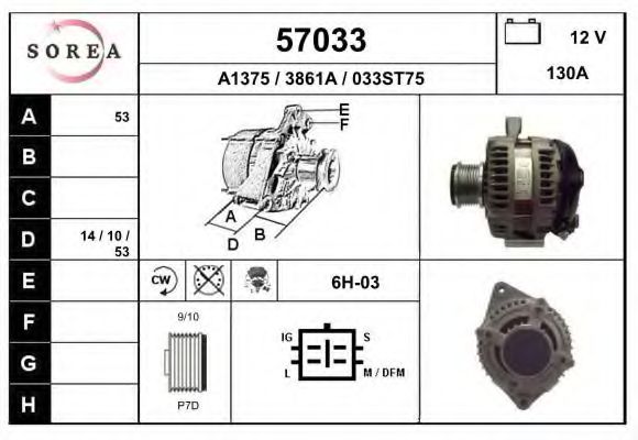 Генератор EAI 57033