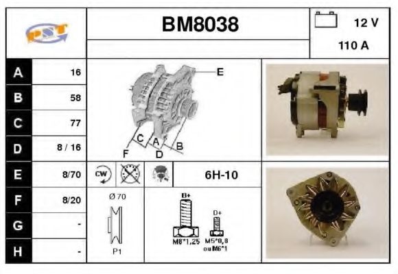 Генератор SNRA BM8038