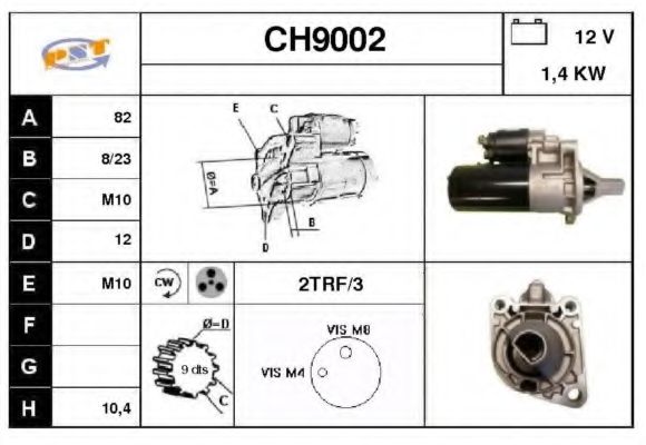 Стартер SNRA CH9002