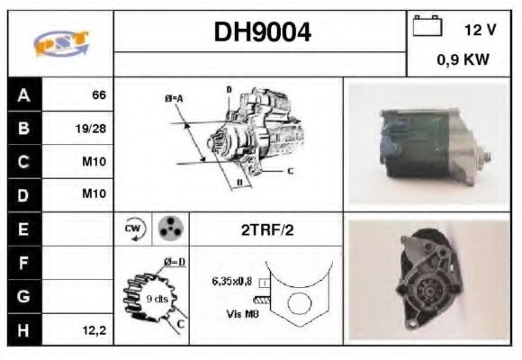 Стартер SNRA DH9004