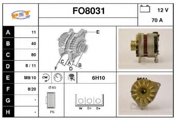 Генератор SNRA FO8031