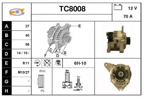 Генератор SNRA TC8008