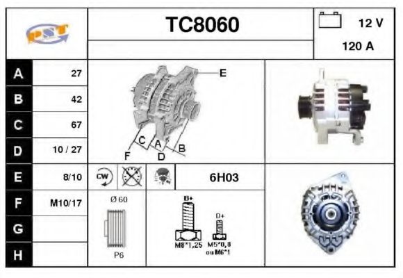 Генератор SNRA TC8060