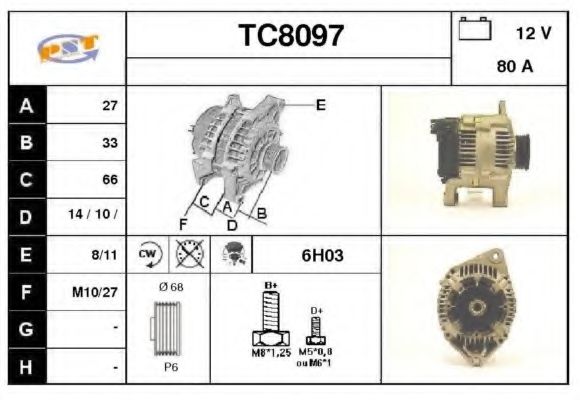 Генератор SNRA TC8097