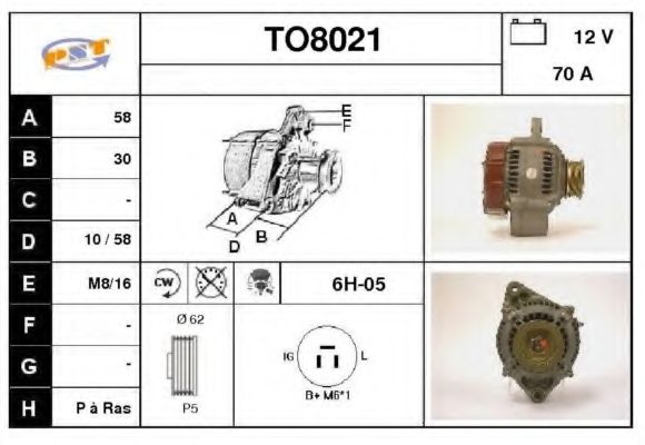 Генератор SNRA TO8021