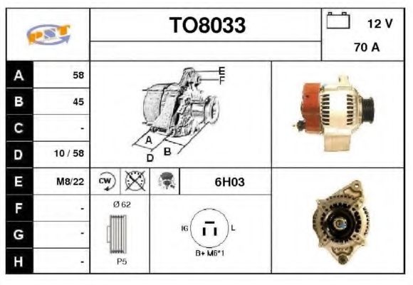 Генератор SNRA TO8033