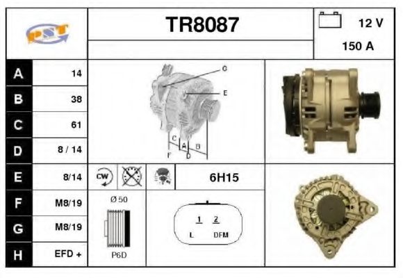 Генератор SNRA TR8087