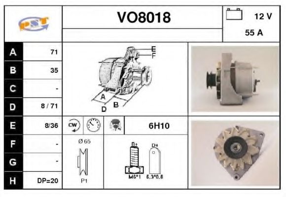 Генератор SNRA VO8018
