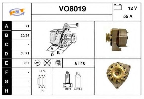 Генератор SNRA VO8019