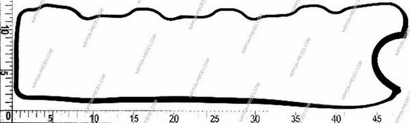 Прокладка, крышка головки цилиндра NPS GP508