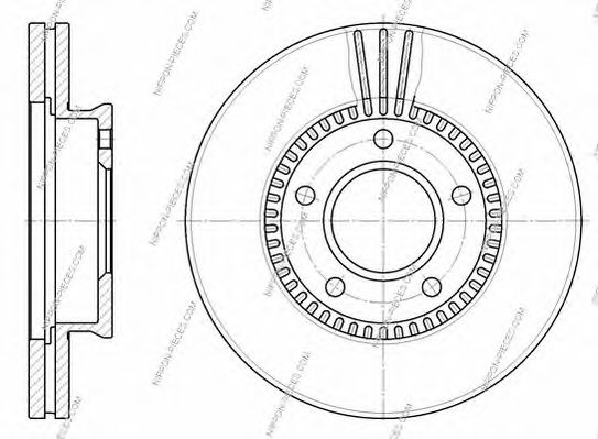 Тормозной диск NPS BR4751C