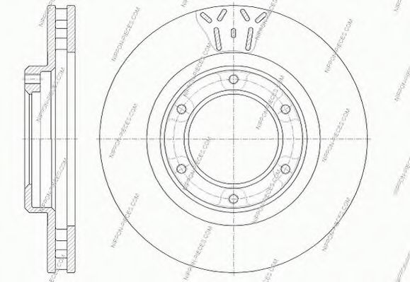 Тормозной диск NPS ADT34390