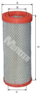 Воздушный фильтр MFILTER A1076