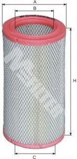 Воздушный фильтр MFILTER A 346