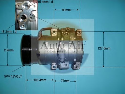 Компрессор, кондиционер AUTO AIR GLOUCESTER 14-0092