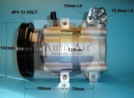 Компрессор, кондиционер AUTO AIR GLOUCESTER 14-0170