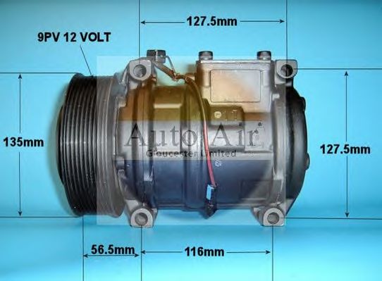 Компрессор, кондиционер AUTO AIR GLOUCESTER 14-0172R