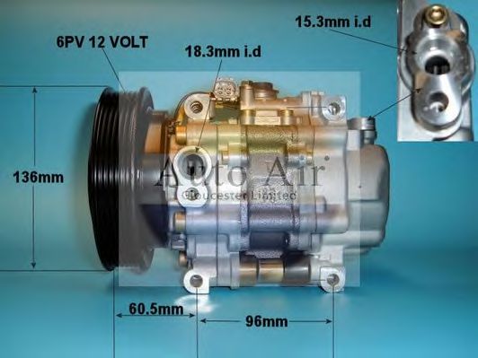 Компрессор, кондиционер AUTO AIR GLOUCESTER 14-0226