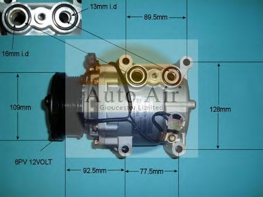 Компрессор, кондиционер AUTO AIR GLOUCESTER 14-0322P