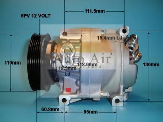 Компрессор, кондиционер AUTO AIR GLOUCESTER 14-1159