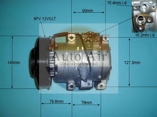 Компрессор, кондиционер AUTO AIR GLOUCESTER 14-4801
