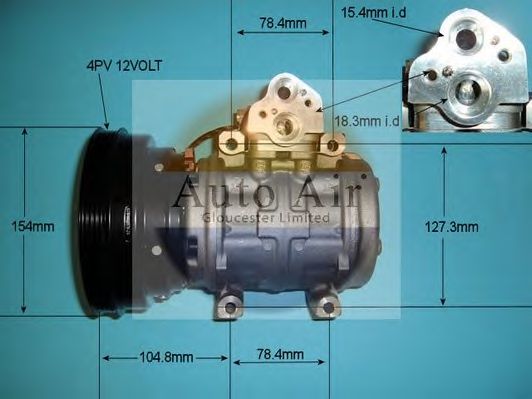 Компрессор, кондиционер AUTO AIR GLOUCESTER 14-4802