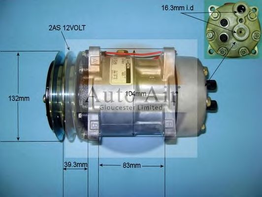 Компрессор, кондиционер AUTO AIR GLOUCESTER 14-8585