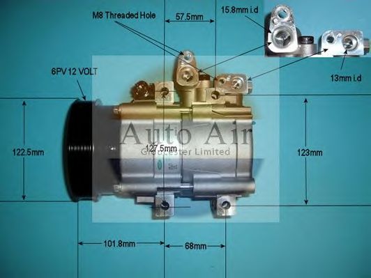 Компрессор, кондиционер AUTO AIR GLOUCESTER 14-1032