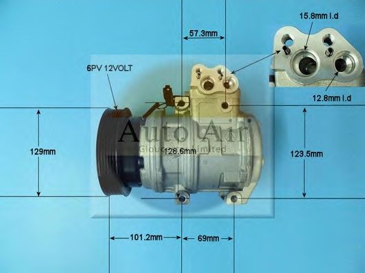 Компрессор, кондиционер AUTO AIR GLOUCESTER 14-9727