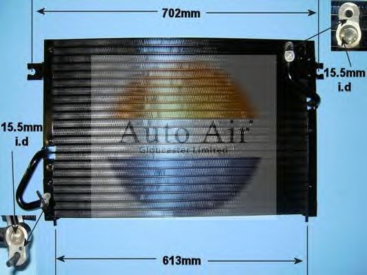 Конденсатор, кондиционер AUTO AIR GLOUCESTER 16-1223