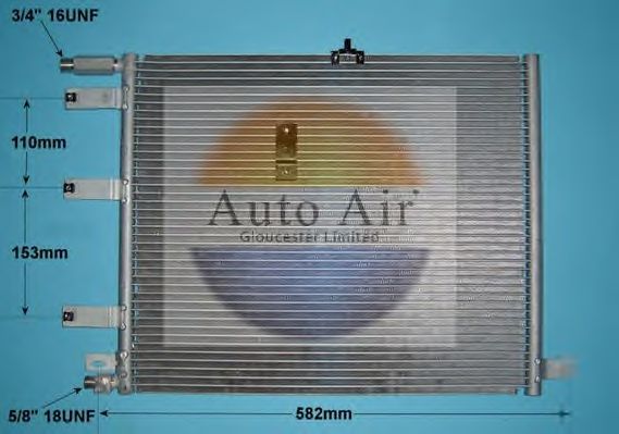 Конденсатор, кондиционер AUTO AIR GLOUCESTER 16-6499