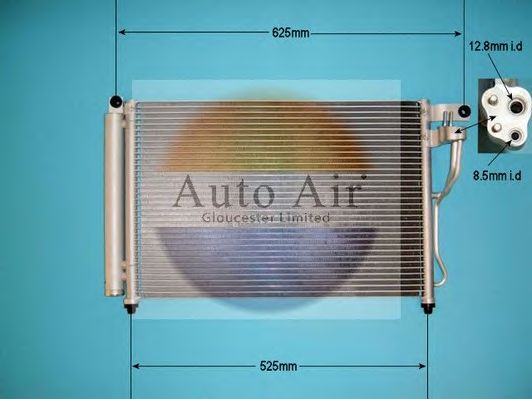 Конденсатор, кондиционер AUTO AIR GLOUCESTER 16-1365