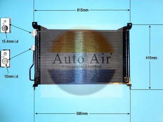 Конденсатор, кондиционер AUTO AIR GLOUCESTER 16-1290
