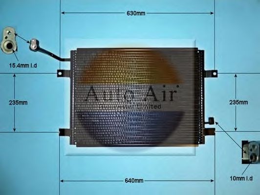 Конденсатор, кондиционер AUTO AIR GLOUCESTER 16-2047