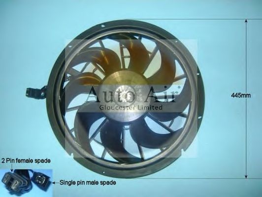 Электродвигатель, вентилятор радиатора AUTO AIR GLOUCESTER 05-1174