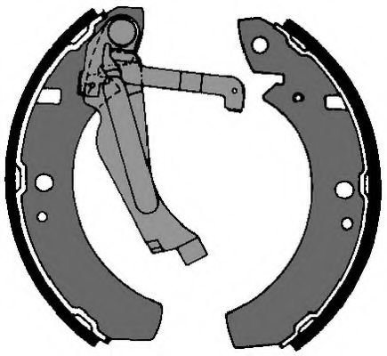 Комплект тормозных колодок VEMA 84399