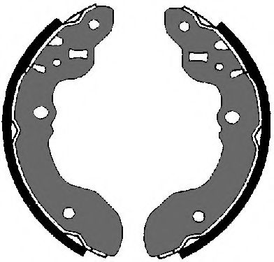 Комплект тормозных колодок VEMA 84688