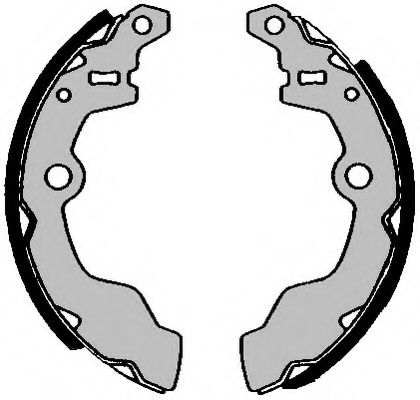 Комплект тормозных колодок VEMA 84819