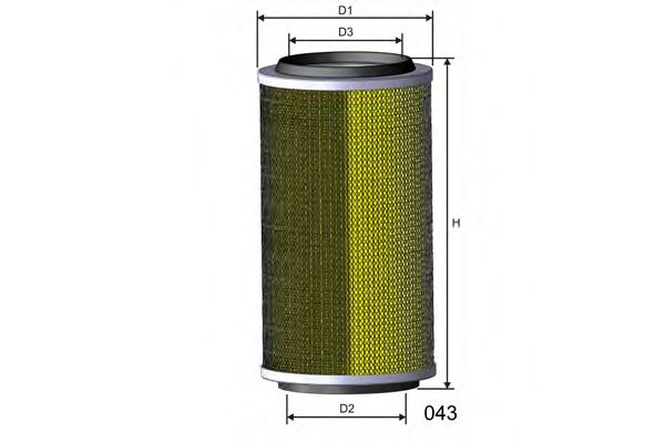 Воздушный фильтр FRAM CA2612