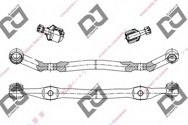 Продольная рулевая тяга DJ PARTS DC1025