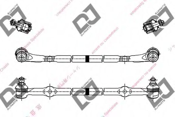 Продольная рулевая тяга DJ PARTS DC1029